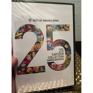 #2284**Warner Bros. DVD - White Cover with Multicolor '25' Artwork